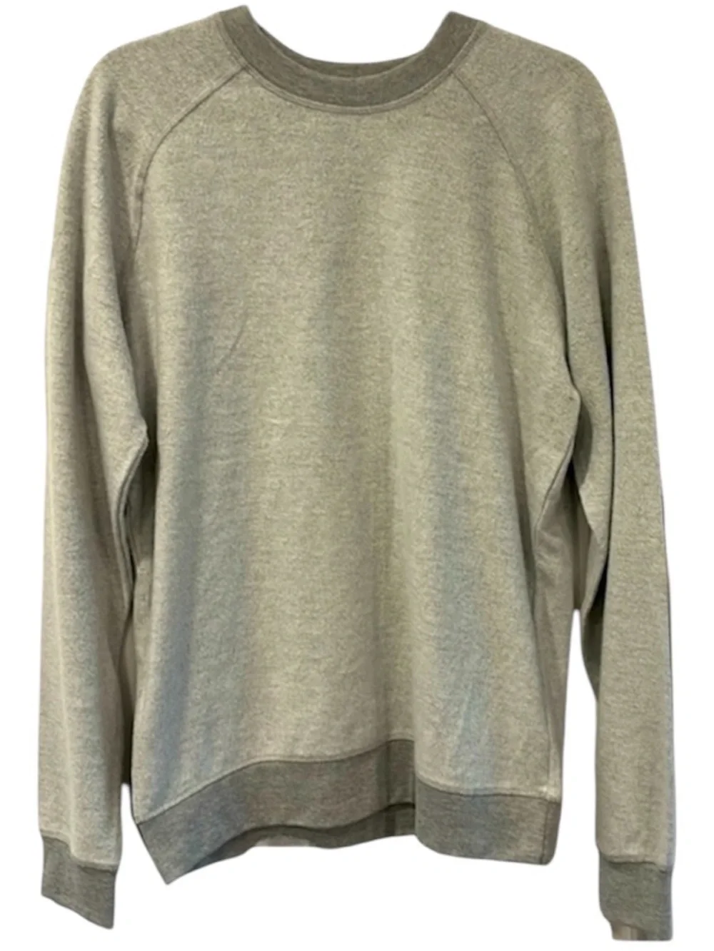 Men’s Gear Light Gray Raglan Sweatshirt - Size Small - Picture 2 of 9